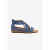 Comfortview Women’s Wide Width Alicia Sandal(Black)