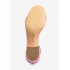 Comfortview Women’s Wide Width Orly Sandals(Pink Croco)