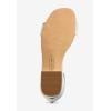 Comfortview Women’s Wide Width The Alora Sandal(Silver)