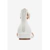 Comfortview Women’s Wide Width The Alora Sandal(White)