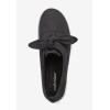 Comfortview Women’s Wide Width The Anzani Sneaker(Black)