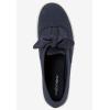 Comfortview Women’s Wide Width The Anzani Sneaker(Navy)