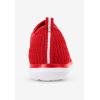 Comfortview Women’s Wide Width The Ariya Sneaker(Crimson)