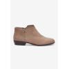 Comfortview Women’s Wide Width The Bexley Bootie(Dark Taupe)