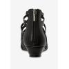 Comfortview Women’s Wide Width The Helen Sandal(Black)