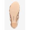 Comfortview Women’s Wide Width The Helen Sandal(Gold)