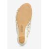 Comfortview Women’s Wide Width The Helen Sandal(White)