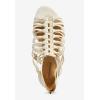 Comfortview Women’s Wide Width The Helen Sandal(White)