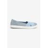 Comfortview Women’s Wide Width The Jazlyn Slip-On(Denim)