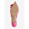 Comfortview Women’s Wide Width The Tia Slingback(Pink Croco)