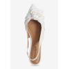 Comfortview Women’s Wide Width The Tia Slingback(White)
