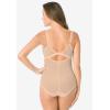 Secret Solutions Women’s Plus Size Bodybrief Power Mesh Firm Control(Nude)