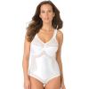 Secret Solutions Women’s Plus Size Bodybrief Power Mesh Firm Control(Nude)