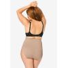 Secret Solutions Women’s Plus Size Instant Shaper Medium Control Seamless High Waist Brief(Nude)