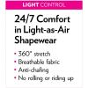 Secret Solutions Women’s Plus Size Invisible Shaper Light Control All-In-One Shaper(Black)