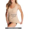 Secret Solutions Women’s Plus Size Invisible Shaper Light Control Camisole(Black)
