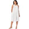 Secret Solutions Women’s Plus Size Invisible Shaper Long Leg Shaper(Black)