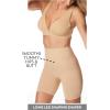 Secret Solutions Women’s Plus Size Invisible Shaper Long Leg Shaper(Nude)