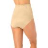 Secret Solutions Women’s Plus Size Power Shaper Firm Control High Waist Shaping Brief(Nude)