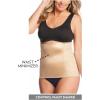 Secret Solutions Women’s Plus Size Power Shaper Firm Control Pull-On Waist Shaper(Black)