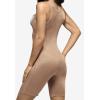 Secret Solutions Women’s Plus Size Power Shaper Firm Control Wear-Your-Own-Bra Body Shaper(Black)