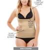 Secret Solutions Women’s Plus Size Power Shaper Firm Control Wear-Your-Own-Bra Shaper Tank(Black)