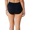 Swim 365 Women’s Plus Size Classic Swim Brief with Tummy Control(Black)