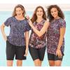 Swimsuits For All Women’s Chlorine Resistant Swim Tunic (Plus(Gold Foil Dots)