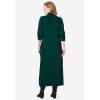 Woman Within Plus Size Mockneck Dress(Black)