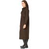 Woman Within Plus Size Petite Button Front Corduroy Dress(Chocolate)