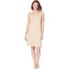 Comfort Choice Plus Size Full Microfiber Slip(Nude)