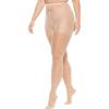 Comfort Choice Women’s Plus Size 2-Pack Sheer Tights(Nude)