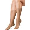 Comfort Choice Women’s Plus Size 3-Pack Knee-High Compression Socks(Suntan)