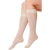 Comfort Choice Women’s Plus Size 3-Pack Knee-High Support Socks(Nude)