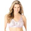 Comfort Choice Women’s Plus Size Wireless 7-Day Bra(Lilac)