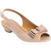 Comfortview Women’s The Reagan Slingback (Wide Widths Available)(Beige)