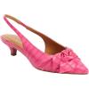 Comfortview Women’s Wide Width The Tia Slingback(Pink Croco)