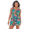 Black Tropical Floral