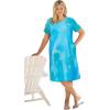 Pretty Turquoise Tie Dye