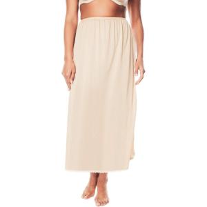 Comfort Choice Plus Size Half Slip 35″ 2-Pack(Nude)