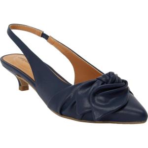 Comfortview Women’s Wide Width The Tia Slingback(Navy)
