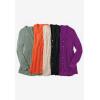 Woman Within Plus Size Babydoll Cardigan Sweater(Heather Sand)