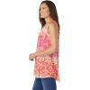 Woman Within Plus Size High-Low Tank(White)