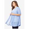 Woman Within Plus Size Lightweight Open Front Cardigan Sweater(New Khaki)
