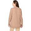 Woman Within Plus Size Long-Sleeve Pointelle Cardigan Sweater(New Khaki)
