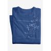 Woman Within Plus Size Patchwork Embroidered Top(Deep Claret Pretty Embroidery)