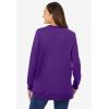 Woman Within Plus Size Patchwork Embroidered Top(Royal Navy Pretty Embroidery)