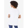 Woman Within Plus Size Quilt-Lined Taslon Anorak(White)