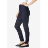 Woman Within Plus Size Tall Pull-On Elastic-Waist Stretch Fineline Denim Jeans(Light Stonewash)