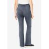 Woman Within Plus Size Tall Stretch-Cotton Knit Pull-On Bootcut Pocket Leggings(Stone Wash)